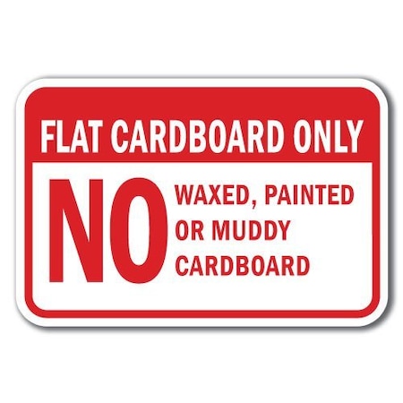 Signmission 18 in Height, 0.12 in Width, Aluminum, 12" x 18", A-1218 Dumpster - Fl CBOnlywx A-1218 Dumpster - Fl CBOnlywx